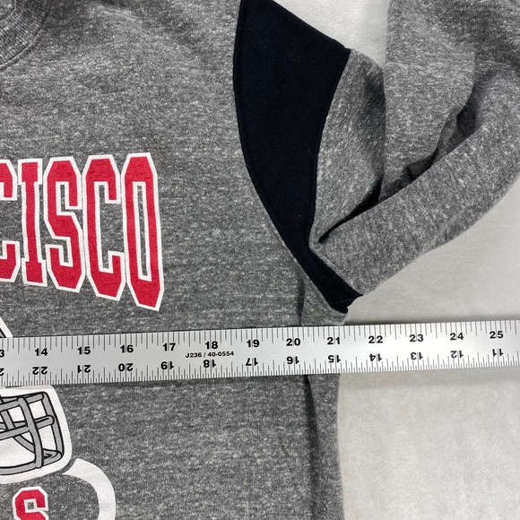 NFL San Francisco 49ers Sweatshirt Football Graphic Pullover Black‎ L - Picture 2 of 9